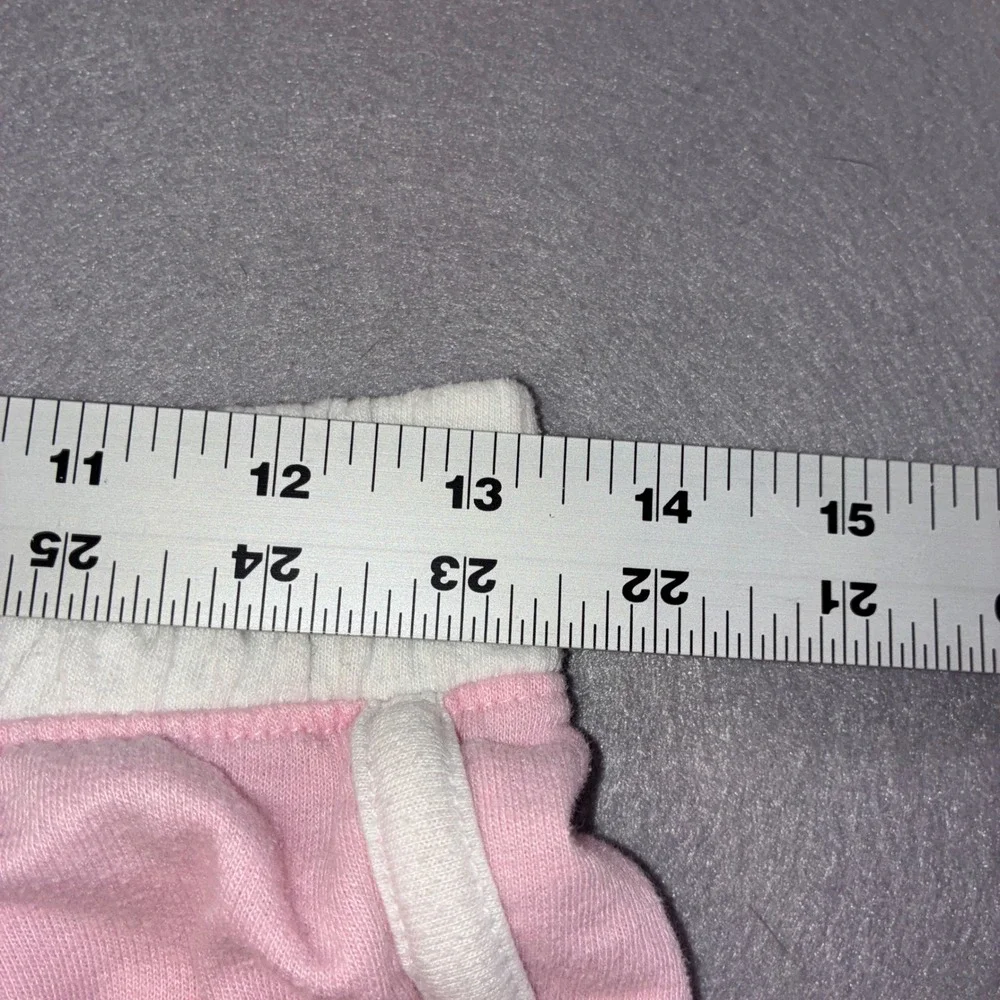 Hurley Shorts Girls XL Pink Heart Logo Dolphin Hem Athletic Casual